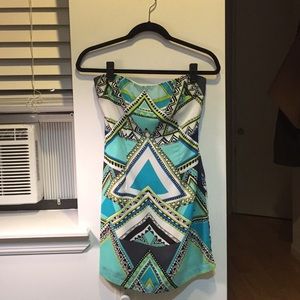 Bodycon Versace Inspired Print Dress